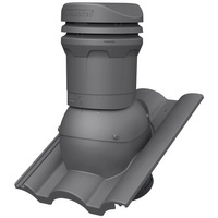 Kominek wentylacyjny niski DN125 mm Parotec do dachówki betonowej - Braas Grecka