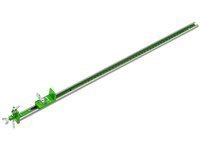Przymiar do rozmierzania łat 55cm alu