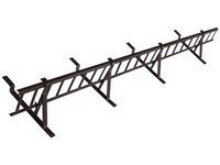 Zestaw płotka przeciwśniegowego o długości 150 cm i wysokości 20 cm, do blachy panelowej o module 380 mm / 35 mm
