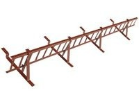 Zestaw płotka przeciwśniegowego o długości 200 cm i wysokości 20 cm, do blachy panelowej o module 380 mm / 35 mm