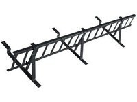 Zestaw płotka przeciwśniegowego o długości 200 cm o wysokości 15 cm, do blachy panelowej o module 380 mm / 35 mm