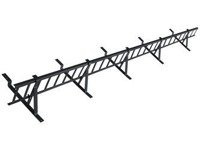 Zestaw płotka przeciwśniegowego o długości 200 cm o wysokości 15 cm, do blachy panelowej o module 380 mm / 35 mm