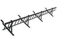 Zestaw płotka przeciwśniegowego o długości 150 cm i wysokości 20 cm, do blachy panelowej o module 380 mm / 35 mm