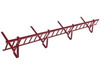 Zestaw płotka przeciwśniegowego o długości 150 cm i wysokości 15 cm, do blachodachówki o module 350 mm / 20 mm