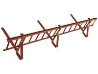Zestaw płotka przeciwśniegowego o długości 200 cm i wysokości 20 cm, do blachodachówki o module 350 mm / 30 mm