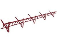 Zestaw płotka przeciwśniegowego o długości 200 cm i wysokości 20 cm, do blachodachówki o module 350 mm / 30 mm