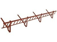 Zestaw płotka przeciwśniegowego o długości 200 cm i wysokości 15 cm do blachodachówki o module 350 mm / 35 mm