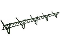 Zestaw płotka przeciwśniegowego o długości 200 cm i wysokości 15 cm do blachodachówki o module 350 mm / 35 mm
