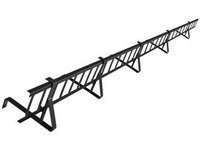 Zestaw płotka przeciwśniegowego o długości 200 cm  wysokości 15 cm, na dach pokryty karpiówką