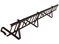 Zestaw płotka przeciwśniegowego o długości 150 cm i wysokości 15 cm, do dachówek betonowych i ceramicznych