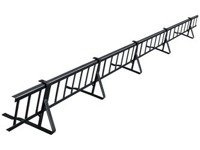 Zestaw płotka przeciwśniegowego o długości 200 cm i wysokości 20 cm, do dachówek betonowych i ceramicznych
