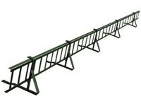 Zestaw płotka przeciwśniegowego o długości 200 cm i wysokości 20 cm, do dachówek betonowych i ceramicznych