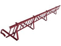 Zestaw płotka przeciwśniegowego o długości 150 cm i wysokości 15 cm, do dachówek betonowych i ceramicznych