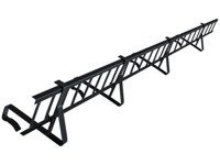 Zestaw płotka przeciwśniegowego o długości 150 cm i wysokości 15 cm, do dachówek betonowych i ceramicznych