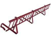 Zestaw płotka przeciwśniegowego o długości 150 cm i wysokości 15 cm, do dachówek betonowych i ceramicznych