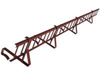 Zestaw płotka przeciwśniegowego o długości 200 cm i wysokości 20 cm, do dachówek betonowych i ceramicznych