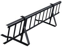 Zestaw płotka przeciwśniegowego o długości 150 cm i wysokości 20 cm, do dachówek betonowych i ceramicznych