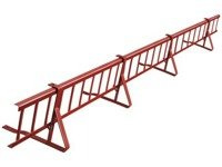 Zestaw płotka przeciwśniegowego o długości 200 cm i wysokości 20 cm, do dachówek betonowych i ceramicznych