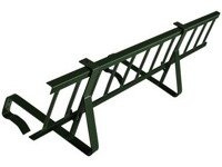 Zestaw płotka przeciwśniegowego o długości 150 cm i wysokości 15 cm, do dachówek betonowych i ceramicznych
