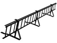 Zestaw płotka przeciwśniegowego o długości 200 cm i wysokości 20 cm, do dachówek betonowych i ceramicznych