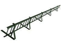 Zestaw płotka przeciwśniegowego o długości 200 cm i wysokości 20 cm, do pokryć płaskich