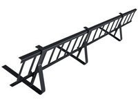 Zestaw płotka przeciwśniegowego o długości 150 cm i wysokości 20 cm do pokryć płaskich