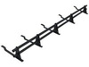 Zestaw ochrony rurowej o długości 200 cm, z 2 rzędami rur, do blachy panelowej o module 380 mm / 35 mm