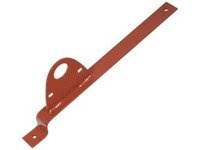 Uchwyt rur do systemu ochrony rurowej do blachodachówki