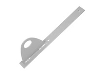 Uchwyt rur do pokryć płaskich do systemu ochrony rurowej