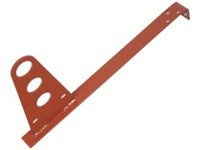 Uchwyt rur do karpiówki do systemu ochrony rurowej