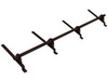 Zestaw ochrony rurowej o długości 150 cm, z 1 rzędem rur, do blachodachówki o module 330 mm / 30 mm