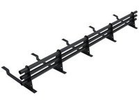 Zestaw ochrony rurowej o długości 200 cm, z 3 rzędami rur, do blachy panelowej o module 380 mm / 35 mm