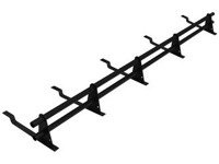 Zestaw ochrony rurowej o długości 200 cm, z 2 rzędami rur, do blachy panelowej o module 380 mm / 35 mm