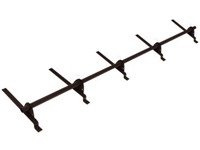 Zestaw ochrony rurowej o długości 200 cm, do blachodachówki o module 330 mm / 30 mm