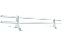 Zestaw ochrony rurowej o długości 150 cm, z 2 rzędami rur, do blachodachówki o module 330 mm / 30 mm