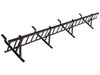 Zestaw płotka przeciwśniegowego o długości 150 cm i wysokości 15 cm, do blachy panelowej o module 380 mm / 35 mm