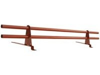 Zestaw ochrony rurowej o długości 150 cm, z 2 rzędami rur, do blachodachówki o module 350 mm / 20 mm