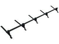 Zestaw ochrony rurowej o długości 200 cm, z 1 rzędem rur, do blachodachówki o module 350 mm / 30 mm