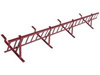 Zestaw płotka przeciwśniegowego o długości 200 cm i wysokości 20 cm, do blachy panelowej o module 380 mm / 35 mm