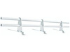 Zestaw ochrony rurowej o długości 150 cm, z 2 rzędami rur, do blachodachówki o module 350 mm / 30 mm