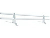 Zestaw ochrony rurowej o długości 150 cm, z 2 rzędami rur, do blachodachówki o module 400 mm / 20 mm