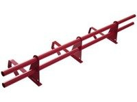 Zestaw ochrony rurowej o długości 150 cm, z 2 rzędami rur, do dachówek betonowych i ceramicznych