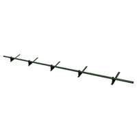 Zestaw ochrony rurowej z 1 rzędem rur do pokryć płaskich