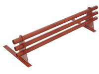 Zestaw ochrony rurowej o długości 150 cm, z 3 rzędami rur, do pokryć płaskich