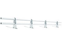Zestaw ochrony rurowej o długości 150 cm, z 2 rzędami rur, do pokryć płaskich