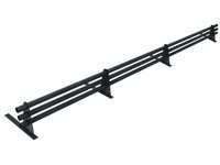 Zestaw ochrony rurowej o długości 150 cm, z 3 rzędami rur, do pokryć płaskich
