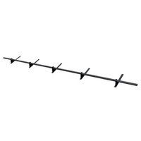 Zestaw ochrony rurowej z 1 rzędem rur do pokryć płaskich