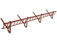 Płotek przeciwśniegowy 150 cm o wysokości 15 cm do blachodachówki o module 400/20 mm