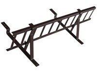 Płotek przeciwśniegowy 150 cm o wysokości 20 cm do blachy panelowej o module 380/35 mm