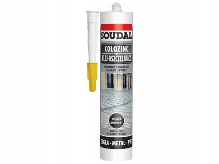 Klej do blachy Soudal Colozinc